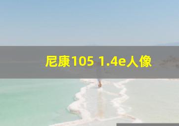 尼康105 1.4e人像